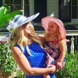 Talbots Fit and Flare Polka Dot Dress